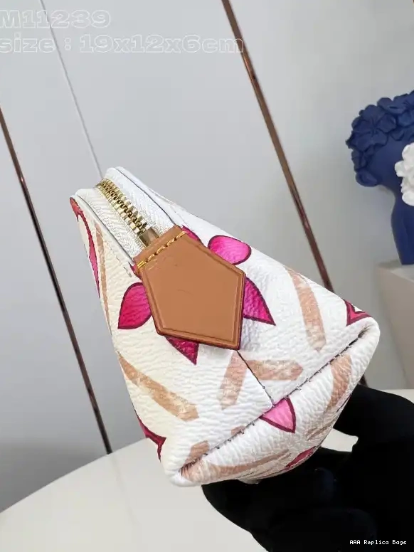 Aaa replica bags Pochette Vuitton Louis Cosmétique PM 0616